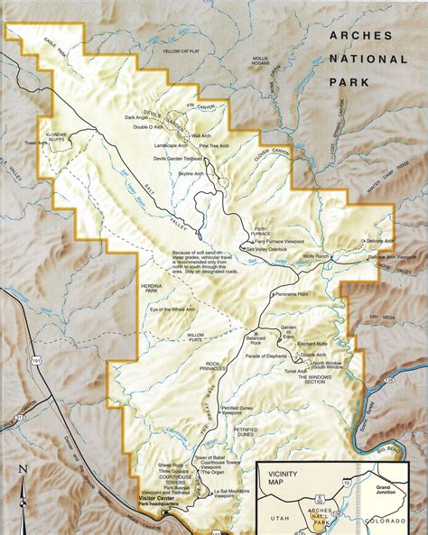 Comparison of MAP with other project management methodologies Map Of Arches National Park